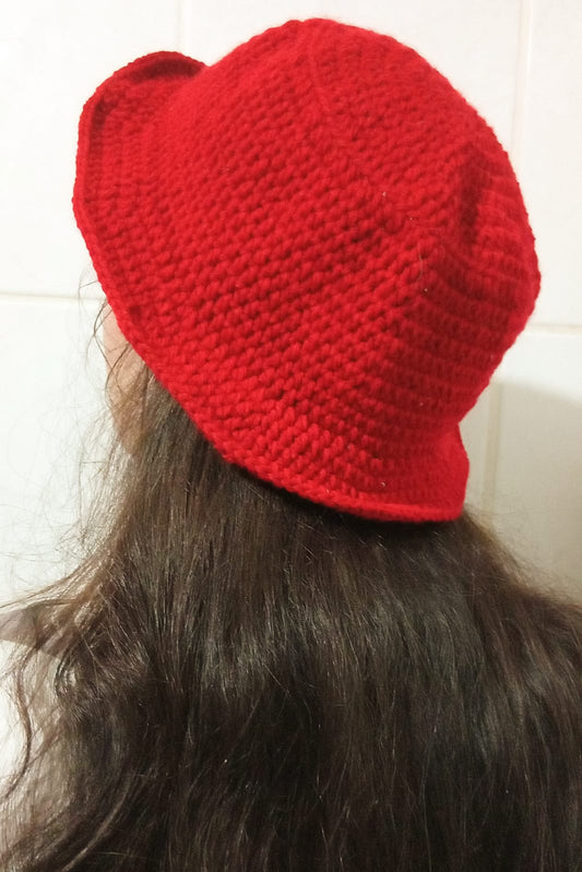 Red Bucket Hat